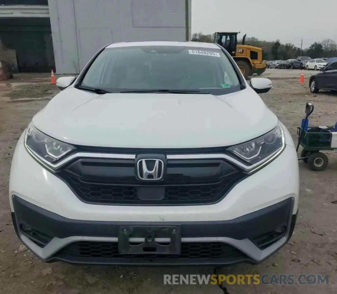 5 Фотография поврежденного автомобиля 2HKRW2H86LH665200 HONDA CRV 2020