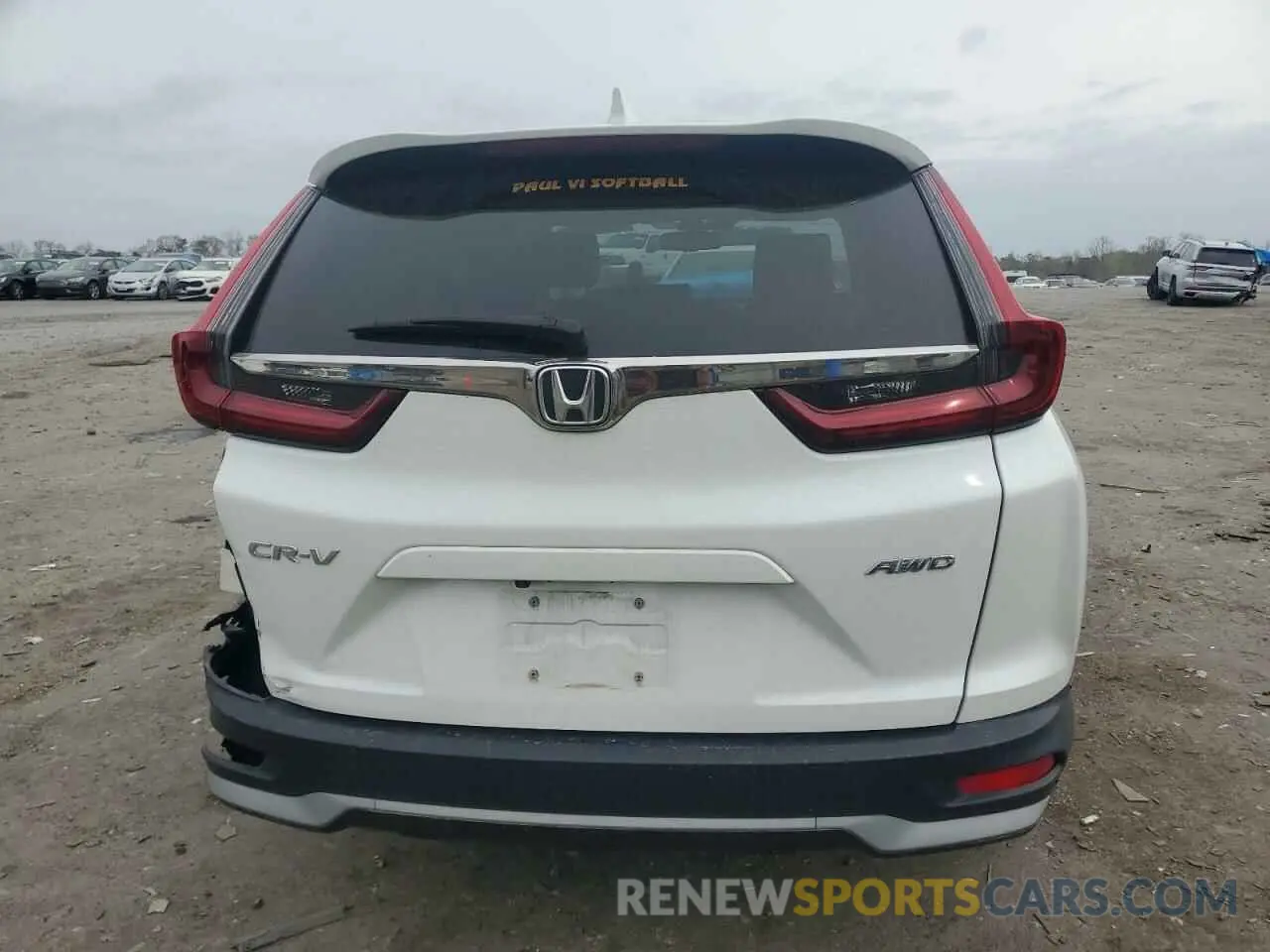6 Фотография поврежденного автомобиля 2HKRW2H86LH665200 HONDA CRV 2020