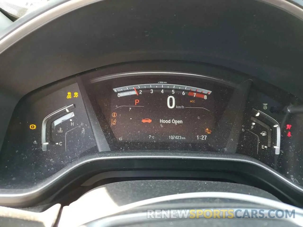 9 Photograph of a damaged car 2HKRW2H87LH202692 HONDA CRV 2020