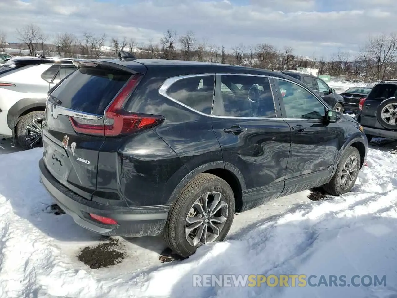 3 Photograph of a damaged car 2HKRW2H88LH679390 HONDA CRV 2020
