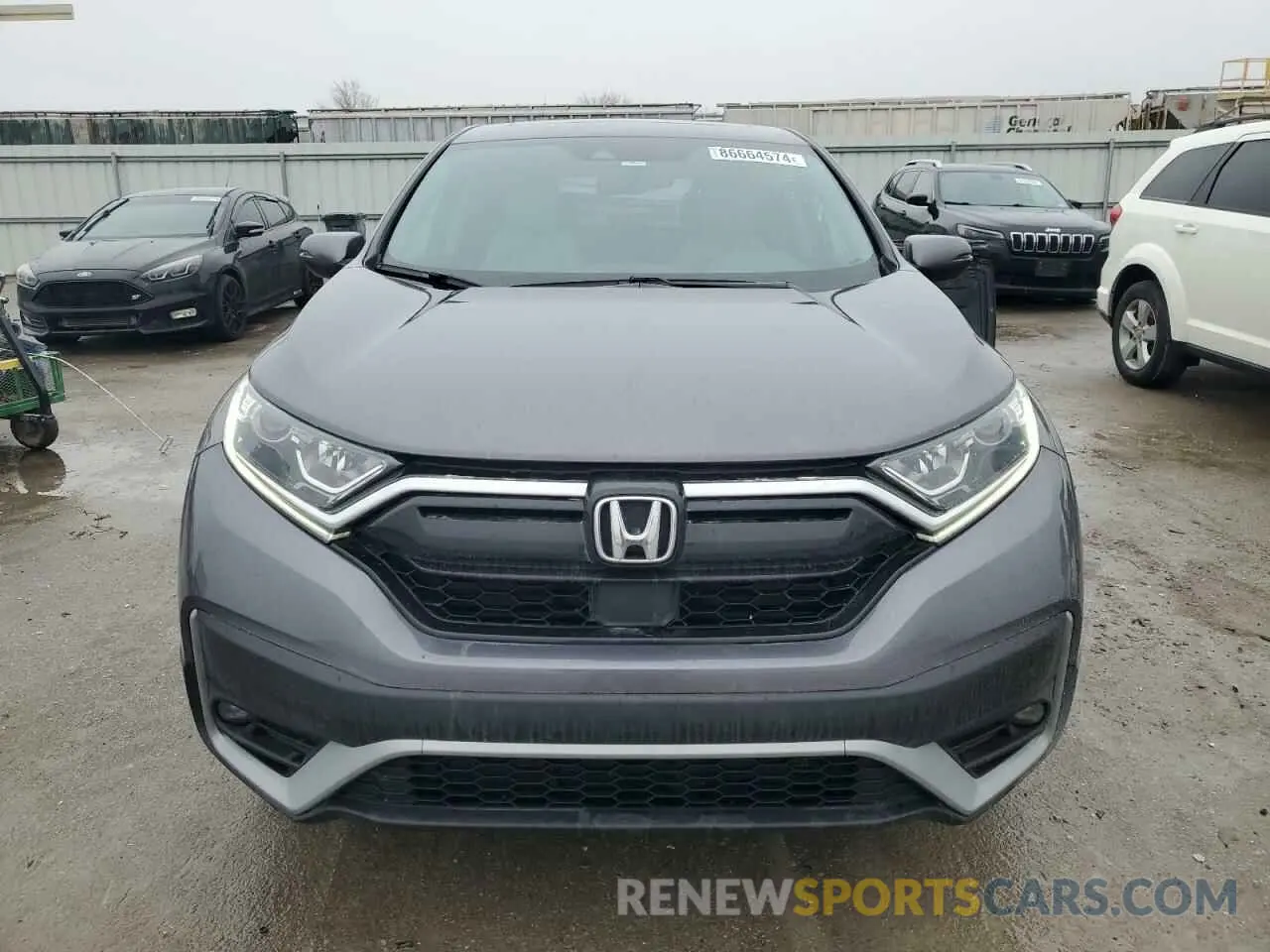 5 Photograph of a damaged car 2HKRW2H89LH694755 HONDA CRV 2020
