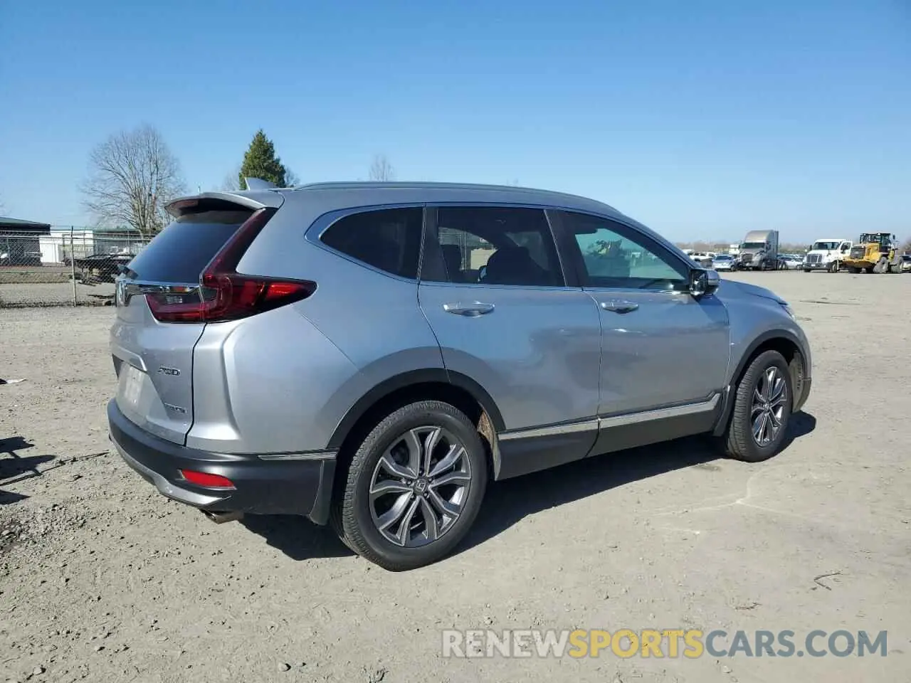 3 Photograph of a damaged car 2HKRW2H93LH650856 HONDA CRV 2020