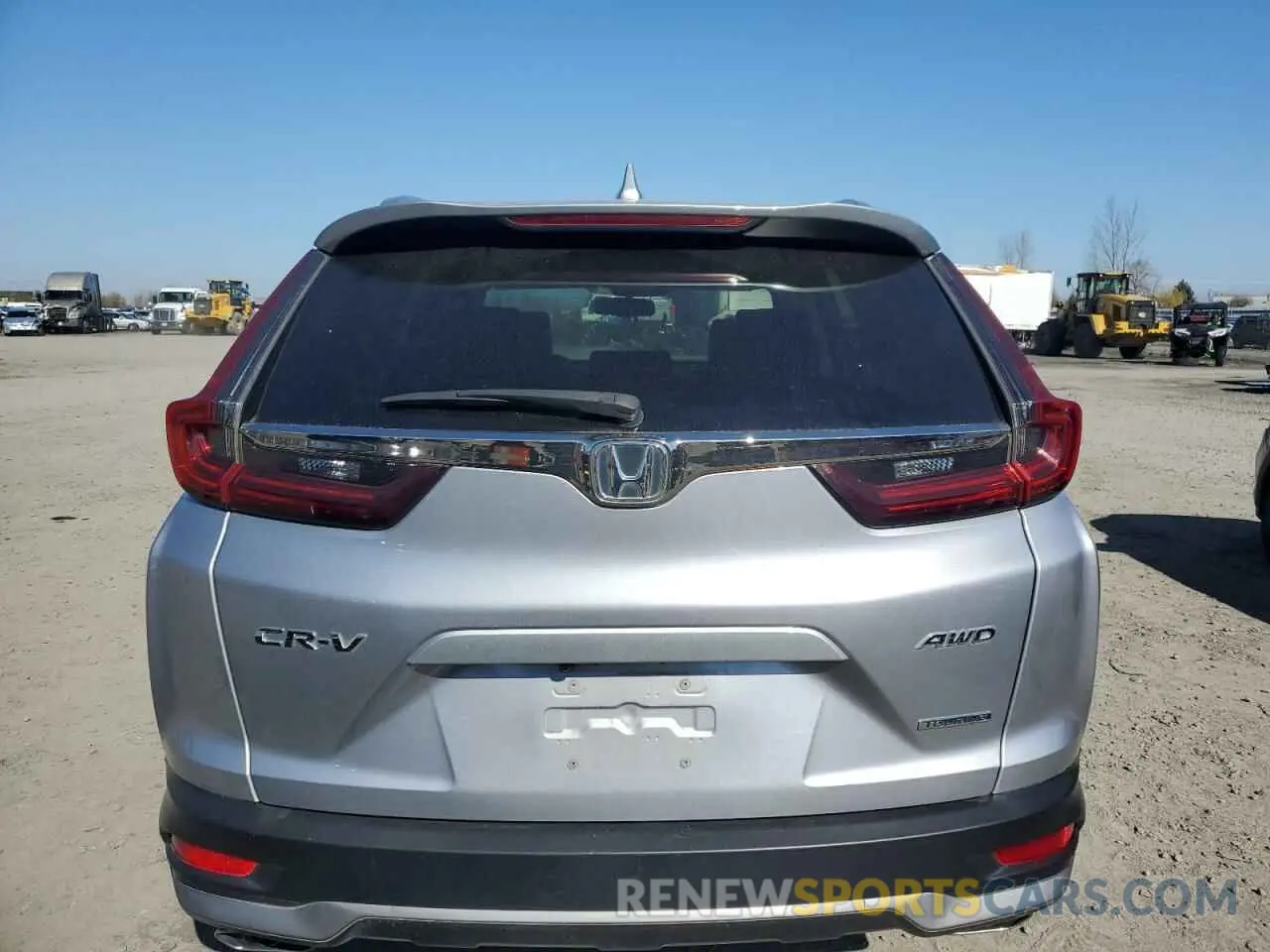6 Photograph of a damaged car 2HKRW2H93LH650856 HONDA CRV 2020