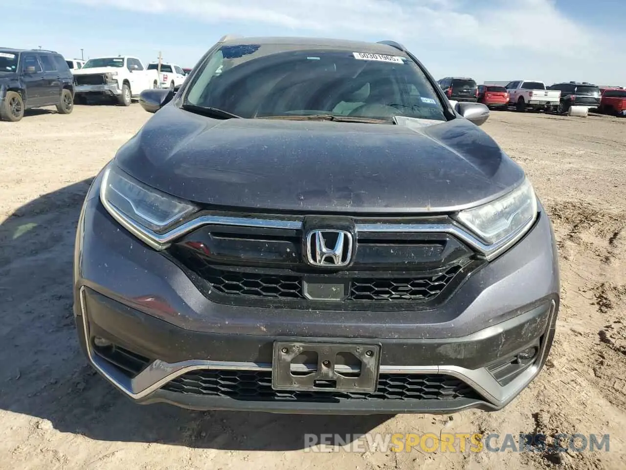 5 Photograph of a damaged car 2HKRW2H94LH614657 HONDA CRV 2020