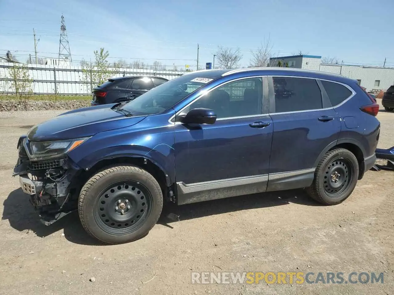 1 Photograph of a damaged car 2HKRW2H95LH228135 HONDA CRV 2020