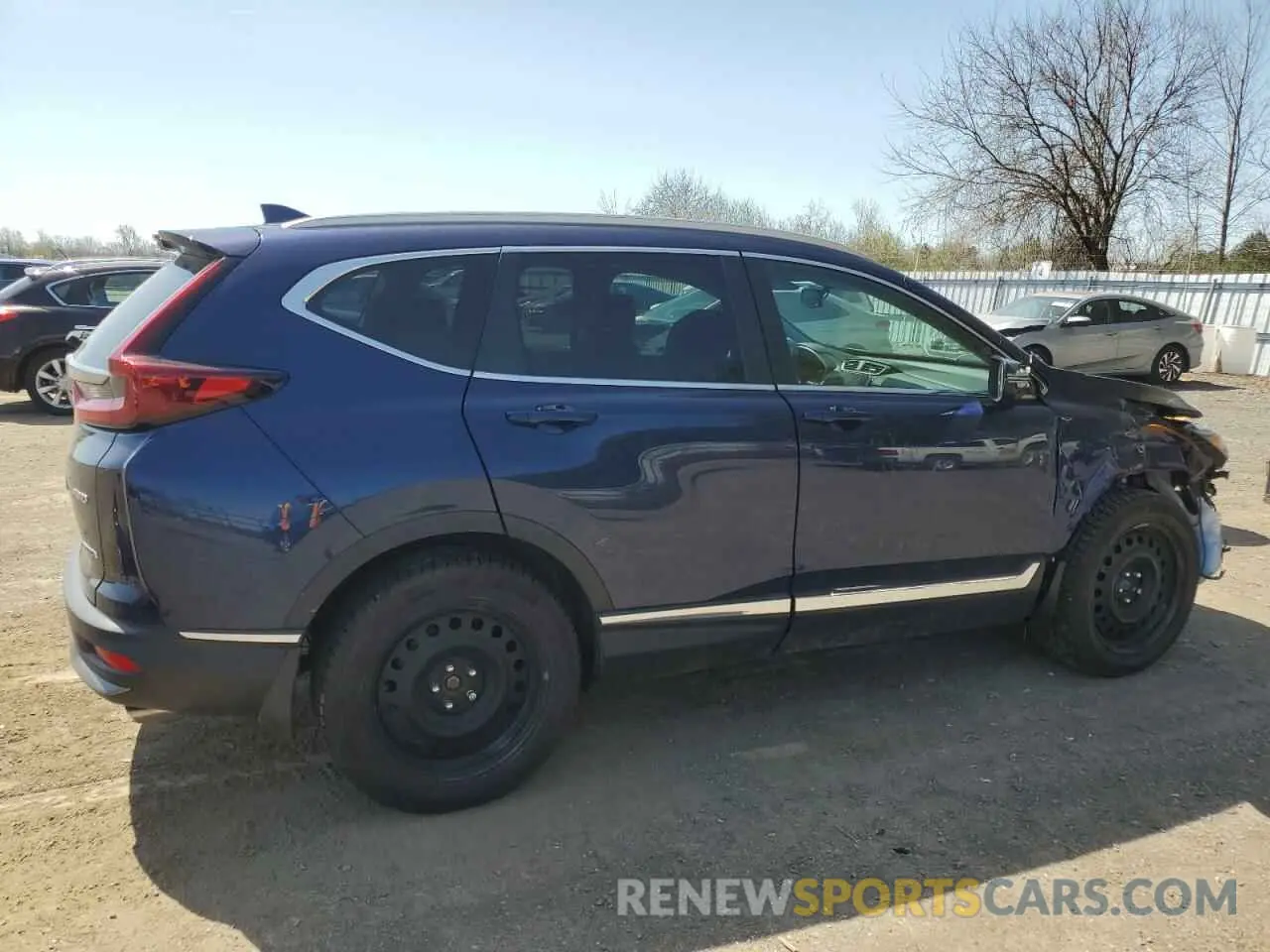 3 Photograph of a damaged car 2HKRW2H95LH228135 HONDA CRV 2020