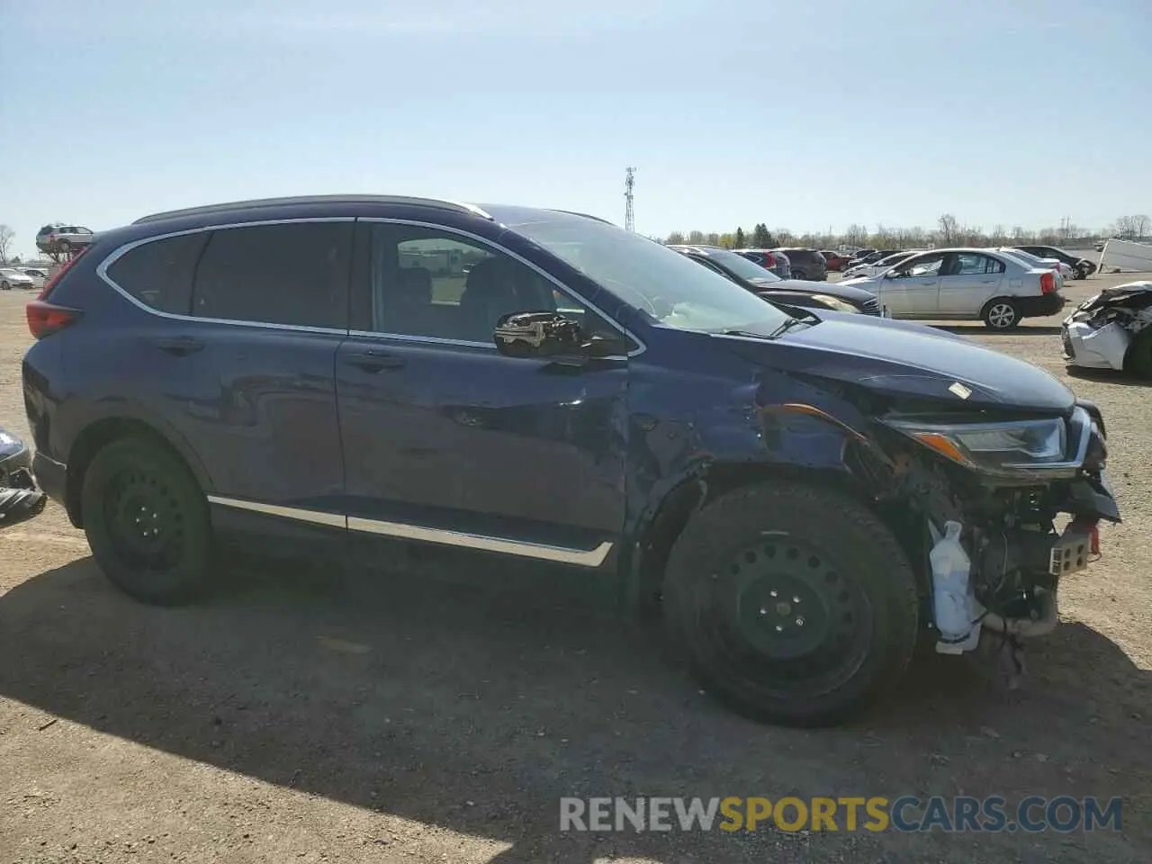 4 Photograph of a damaged car 2HKRW2H95LH228135 HONDA CRV 2020