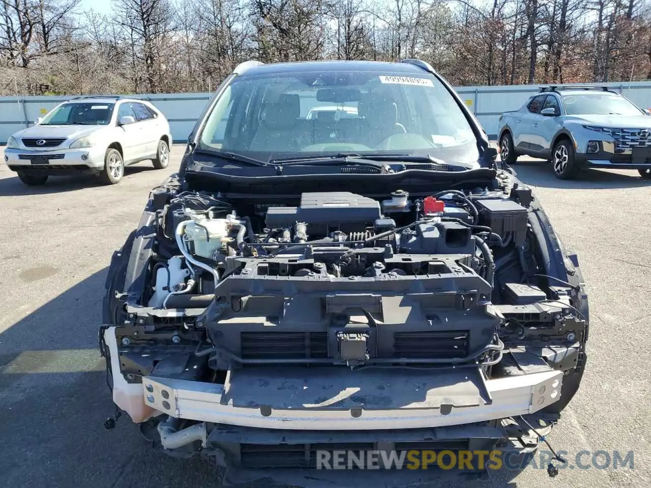 5 Photograph of a damaged car 2HKRW2H98LH618176 HONDA CRV 2020