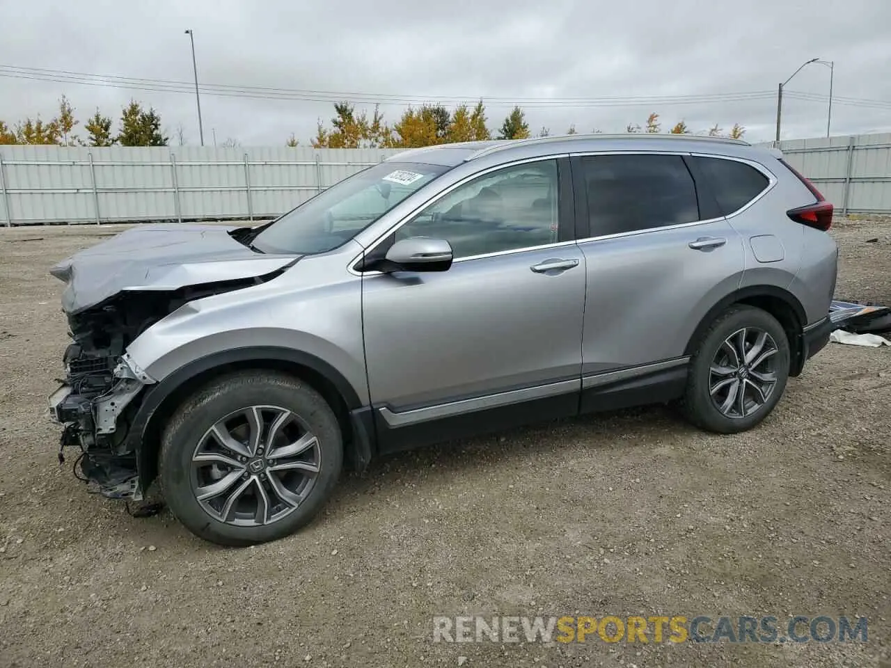 1 Photograph of a damaged car 2HKRW2H99LH232348 HONDA CRV 2020