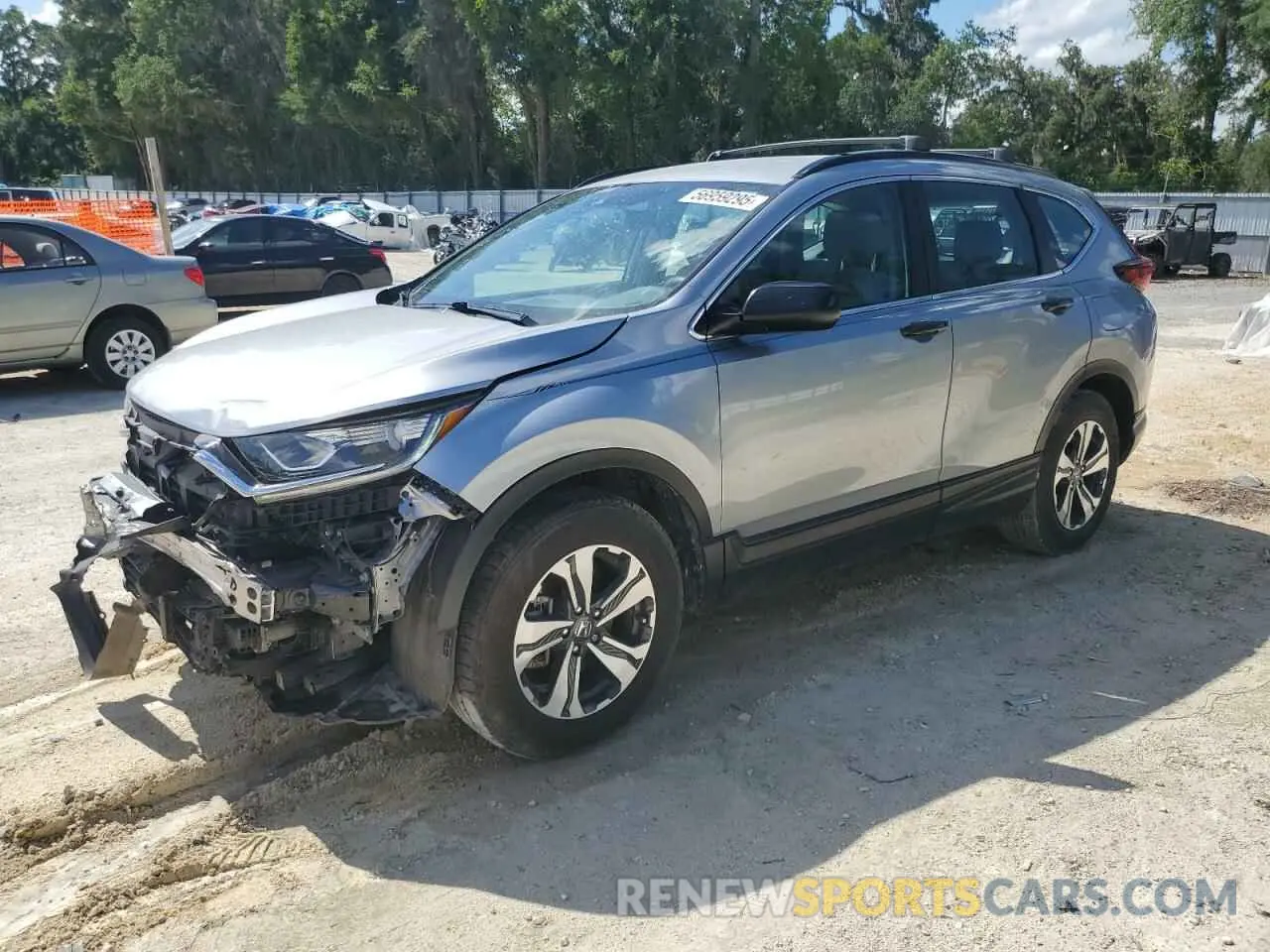 1 Фотография поврежденного автомобиля 5J6RW1H28LL007065 HONDA CRV 2020