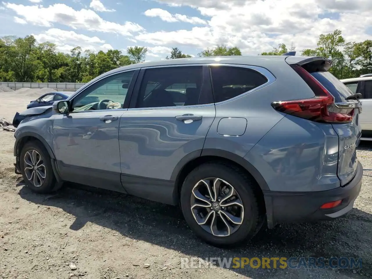 2 Photograph of a damaged car 5J6RW1H50LL002078 HONDA CRV 2020