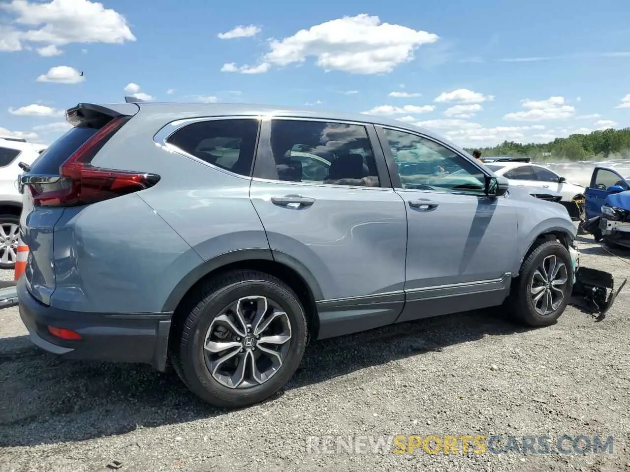 3 Photograph of a damaged car 5J6RW1H50LL002078 HONDA CRV 2020