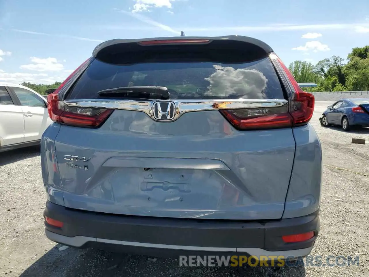 6 Photograph of a damaged car 5J6RW1H50LL002078 HONDA CRV 2020