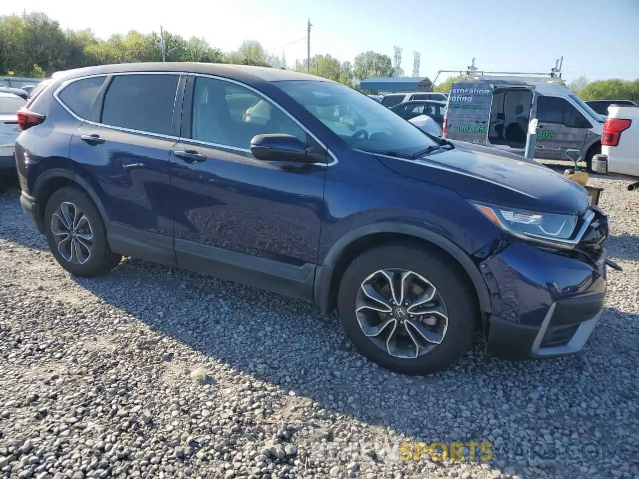 4 Photograph of a damaged car 5J6RW1H55LL006238 HONDA CRV 2020
