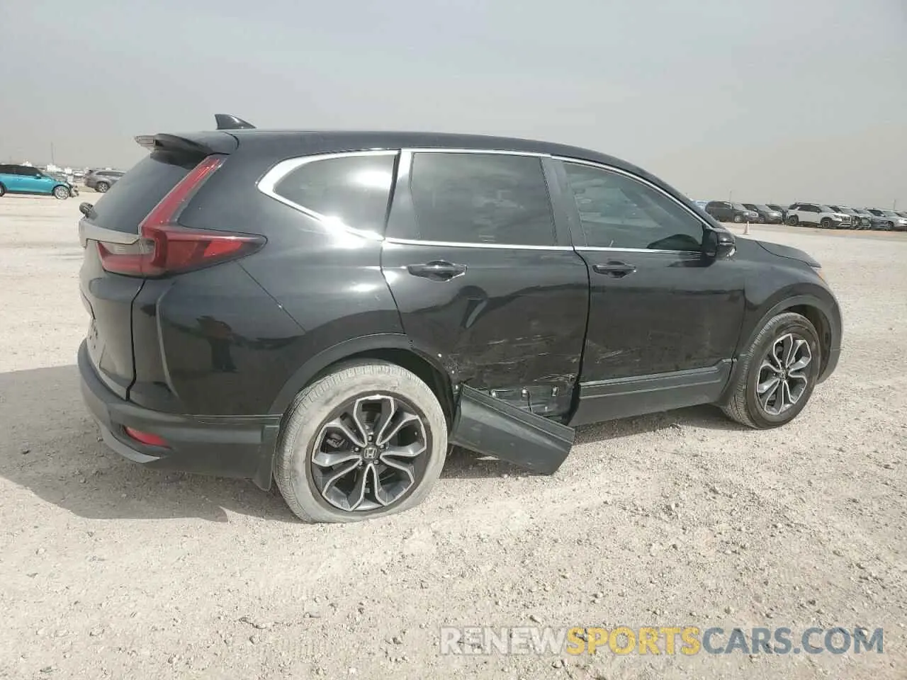 3 Photograph of a damaged car 5J6RW1H56LL013649 HONDA CRV 2020