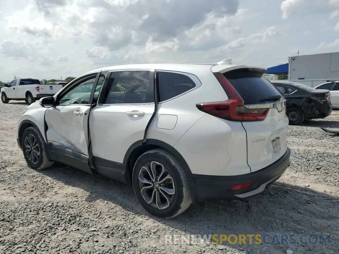2 Photograph of a damaged car 5J6RW1H58LL014057 HONDA CRV 2020
