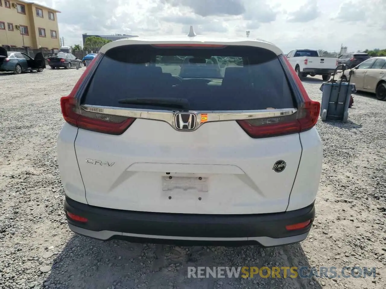 6 Photograph of a damaged car 5J6RW1H58LL014057 HONDA CRV 2020