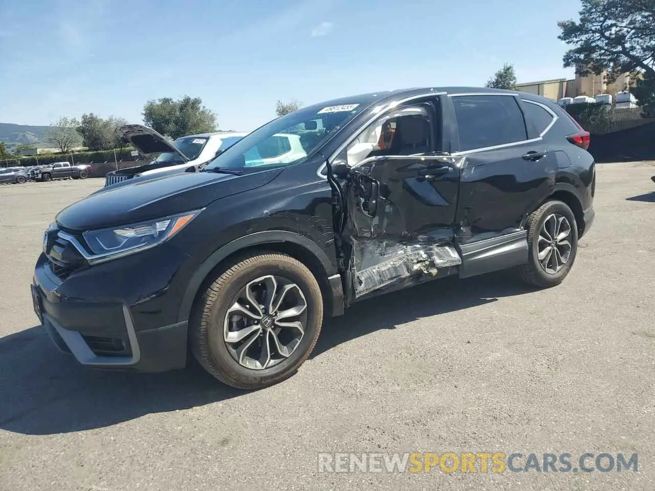1 Photograph of a damaged car 5J6RW1H5XLA012810 HONDA CRV 2020