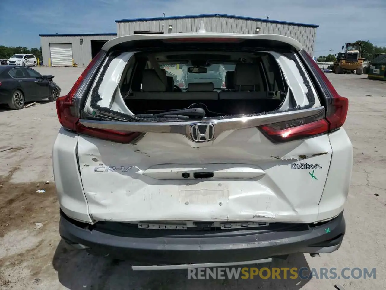 6 Фотография поврежденного автомобиля 5J6RW1H81LA014696 HONDA CRV 2020