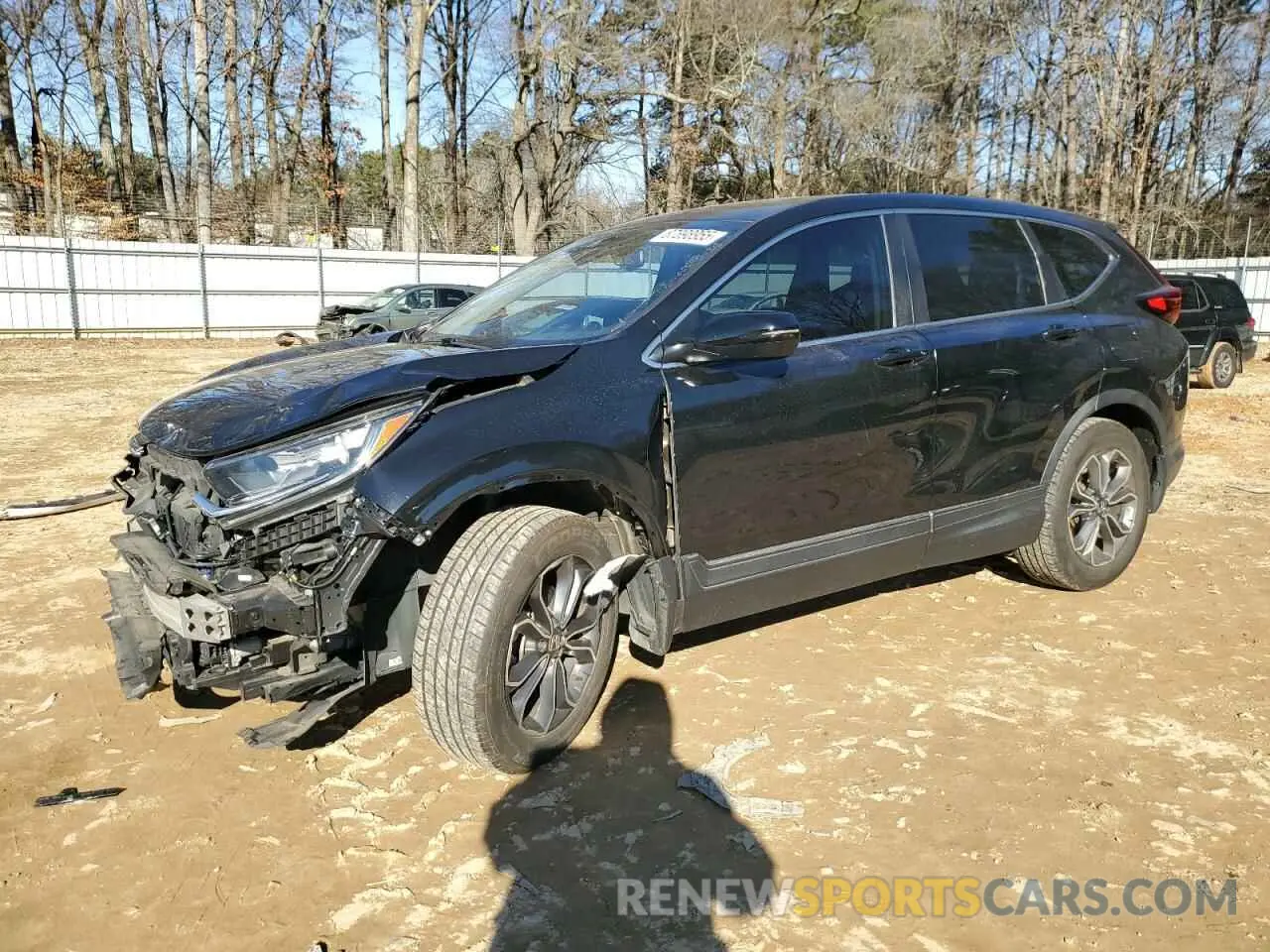 1 Photograph of a damaged car 5J6RW1H81LL003623 HONDA CRV 2020