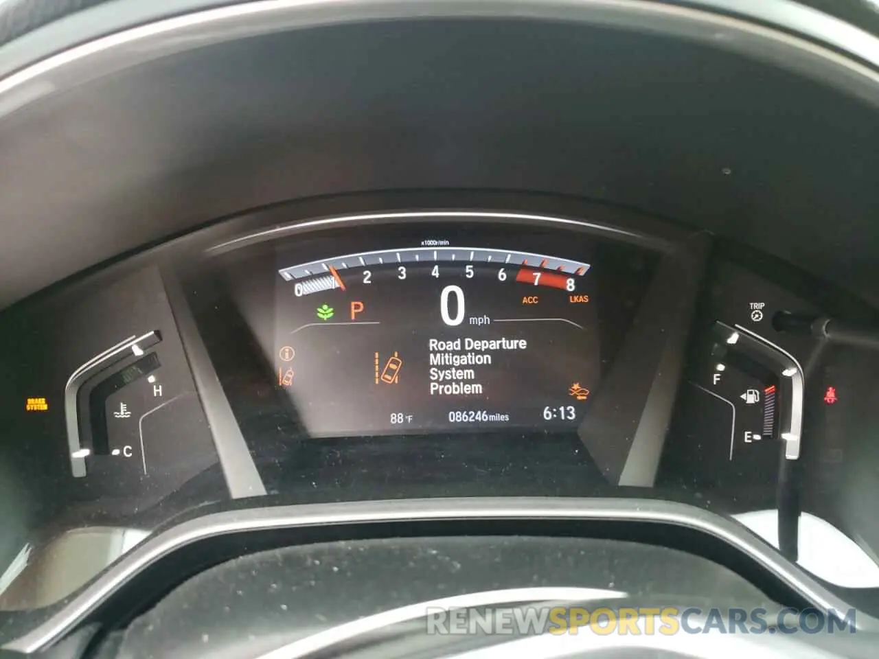 9 Фотография поврежденного автомобиля 5J6RW1H83LL003333 HONDA CRV 2020
