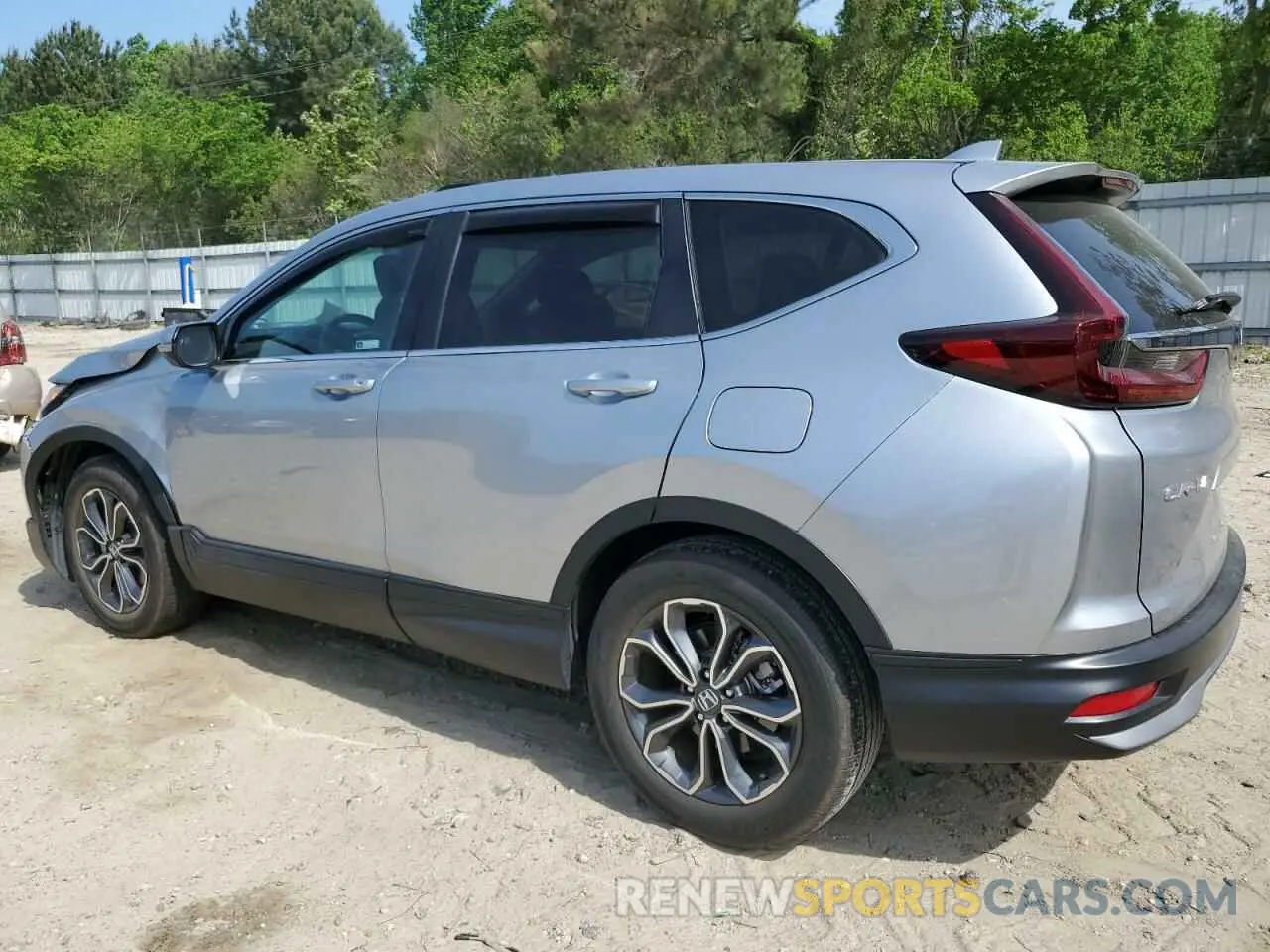 2 Photograph of a damaged car 5J6RW1H87LA018770 HONDA CRV 2020