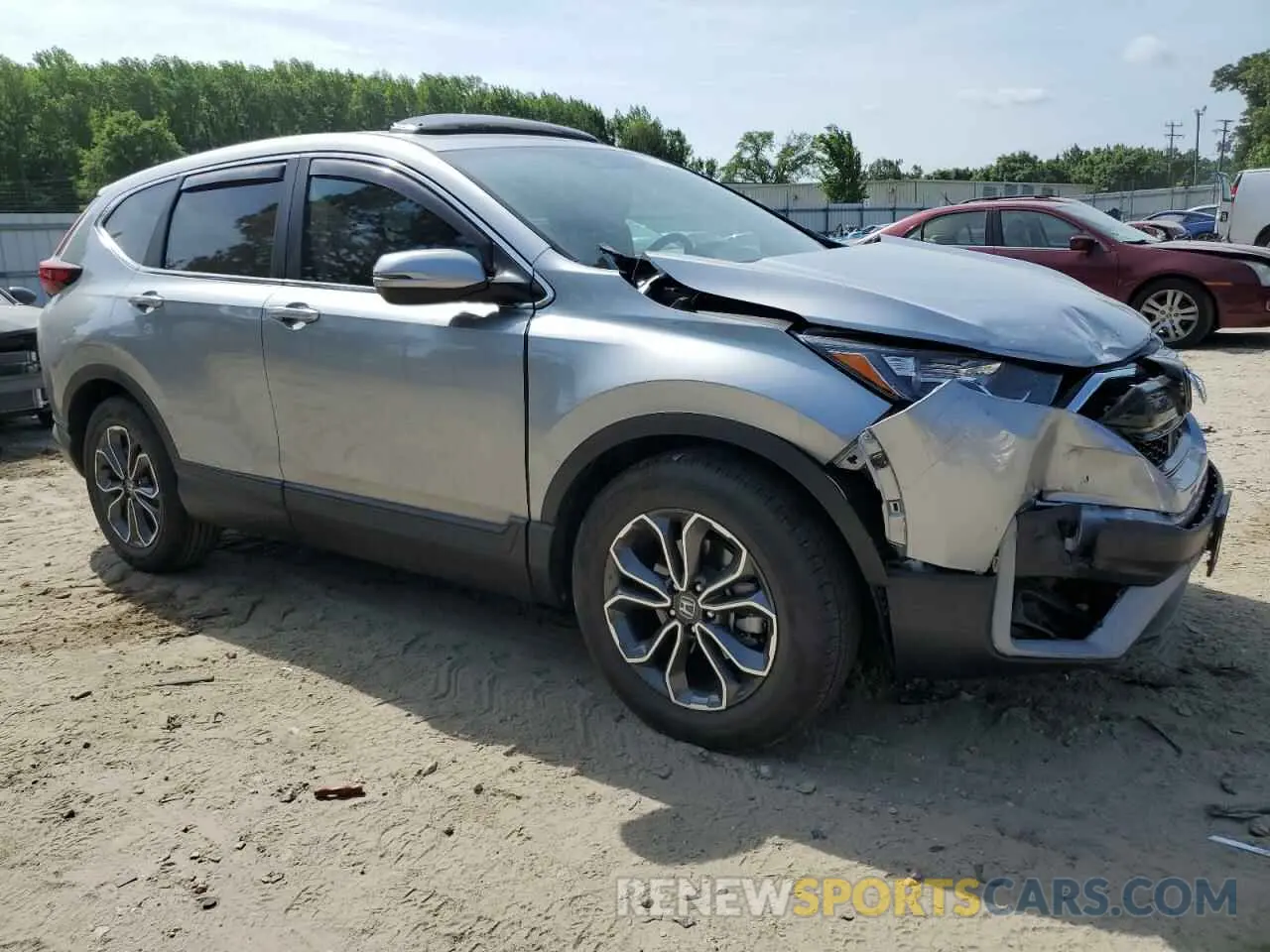 4 Photograph of a damaged car 5J6RW1H87LA018770 HONDA CRV 2020
