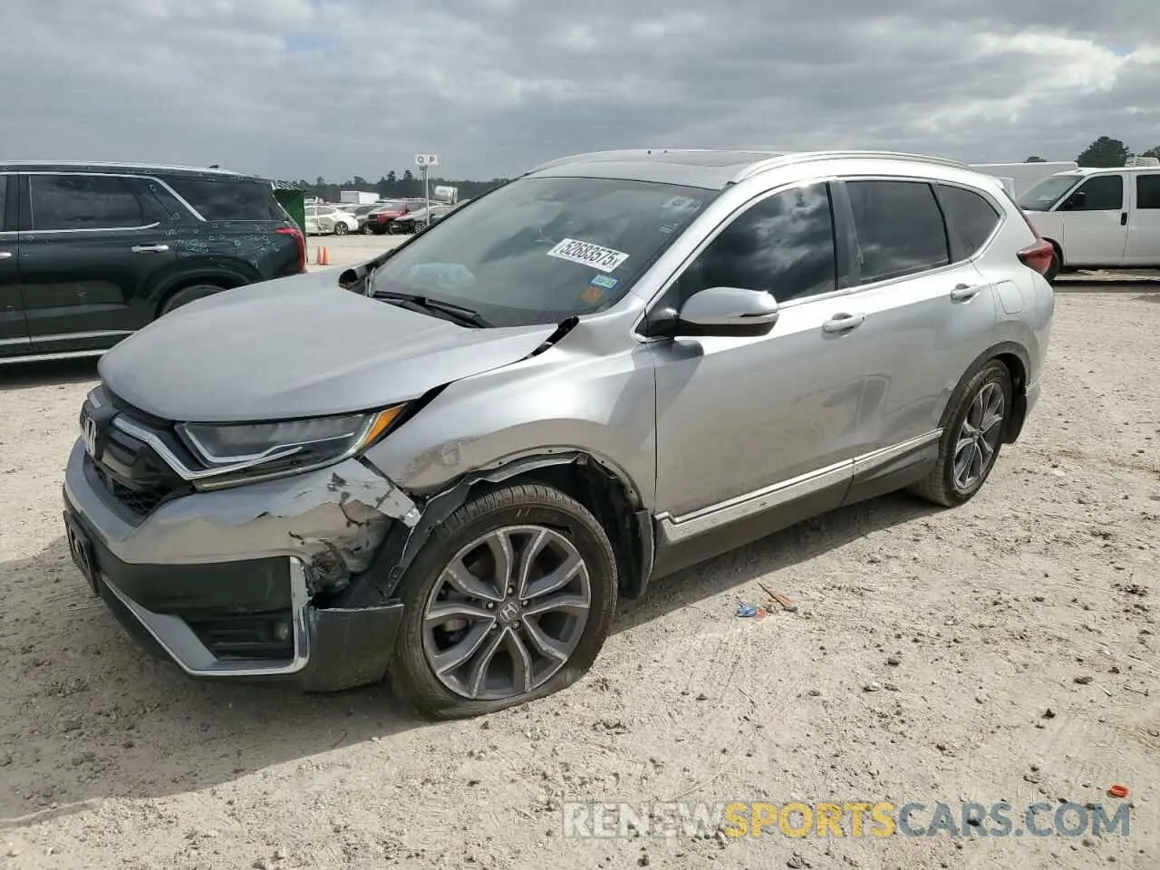 1 Photograph of a damaged car 5J6RW1H99LL008397 HONDA CRV 2020
