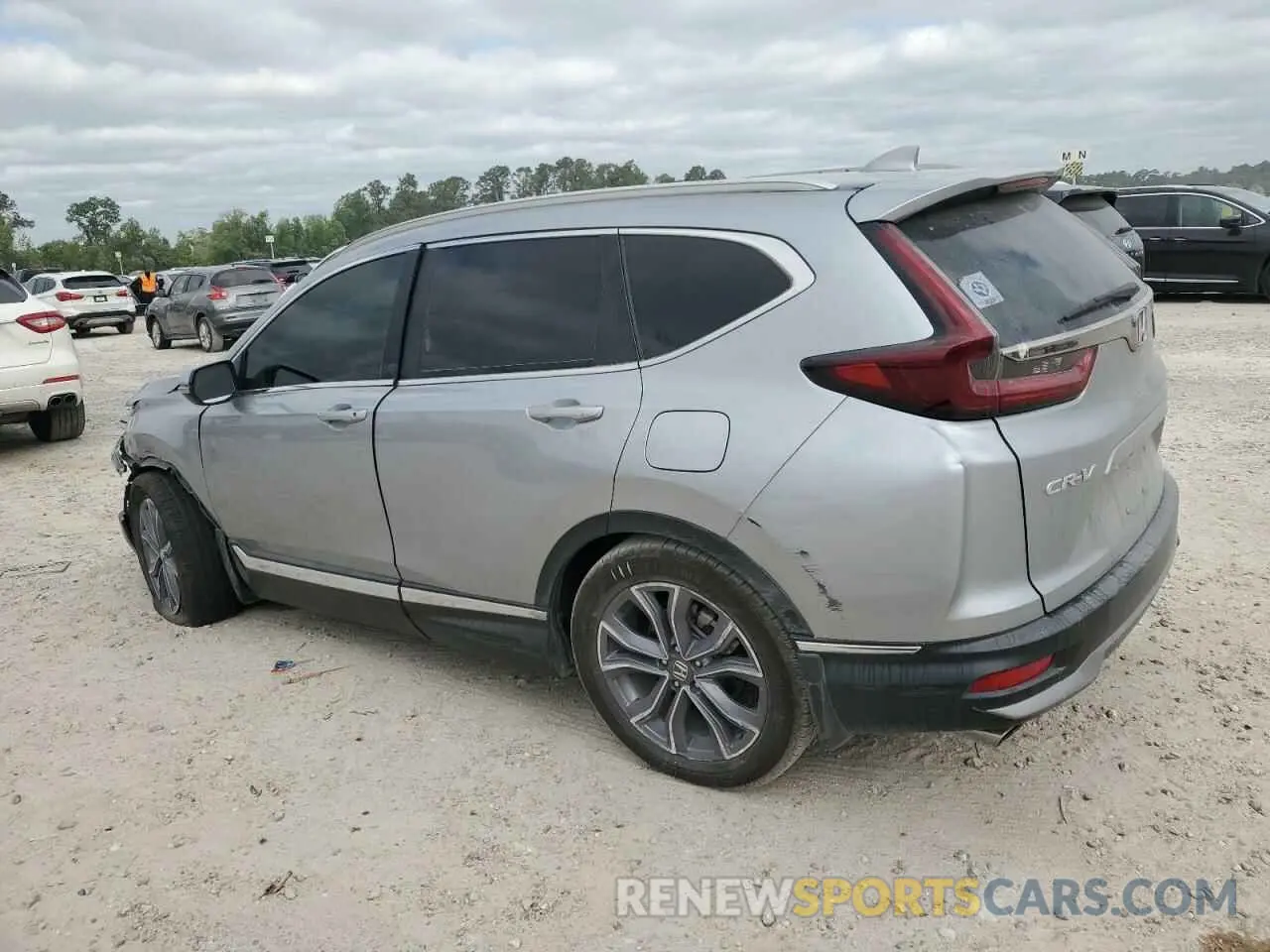 2 Photograph of a damaged car 5J6RW1H99LL008397 HONDA CRV 2020