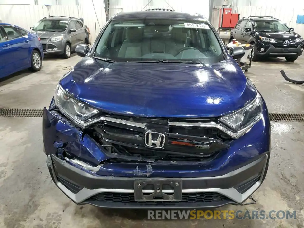 5 Photograph of a damaged car 5J6RW2H24LL007537 HONDA CRV 2020