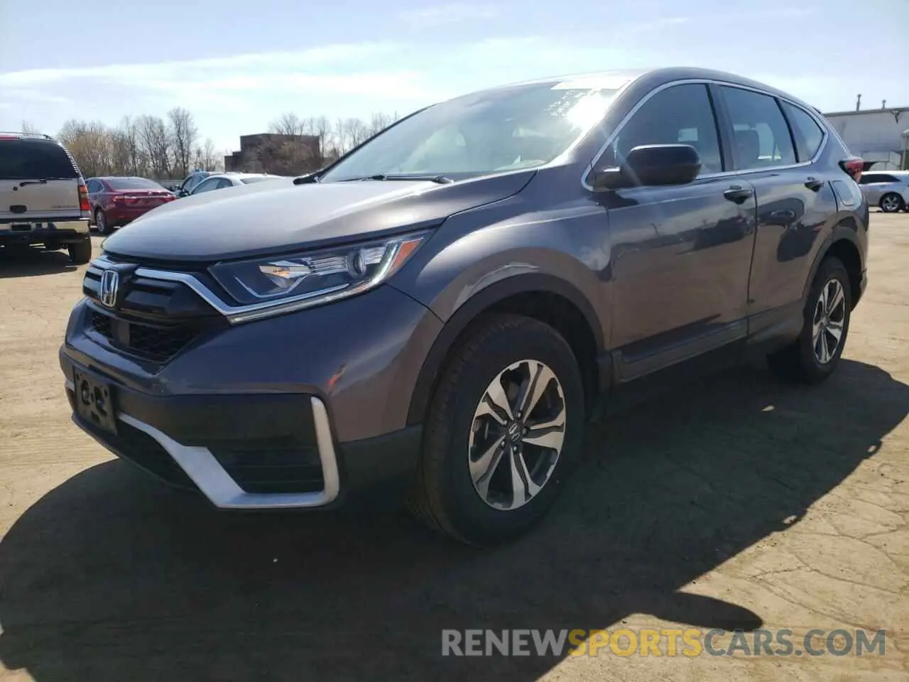 1 Photograph of a damaged car 5J6RW2H26LL002243 HONDA CRV 2020