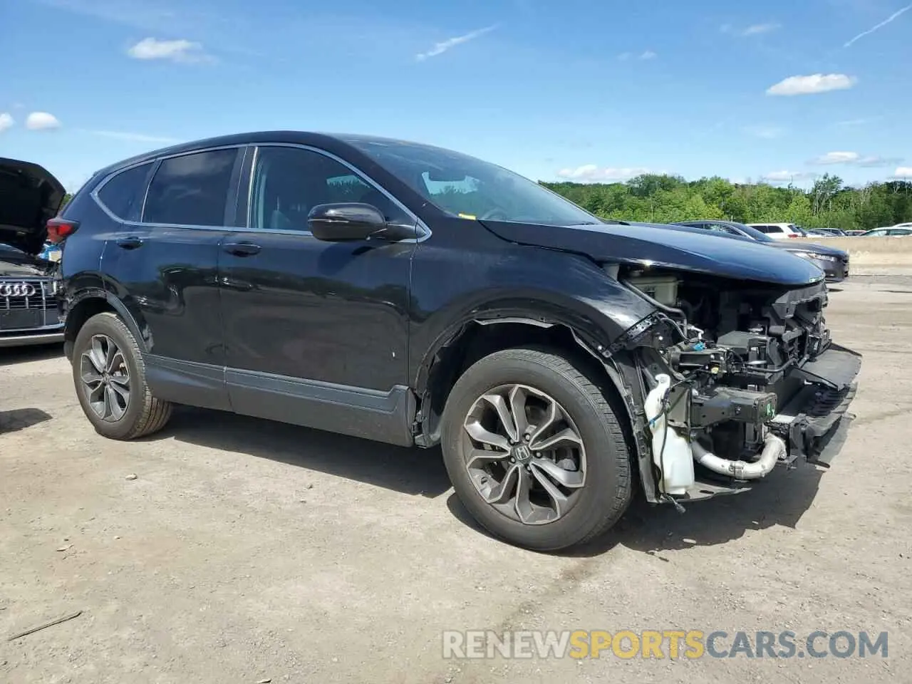 4 Photograph of a damaged car 5J6RW2H54LA021864 HONDA CRV 2020