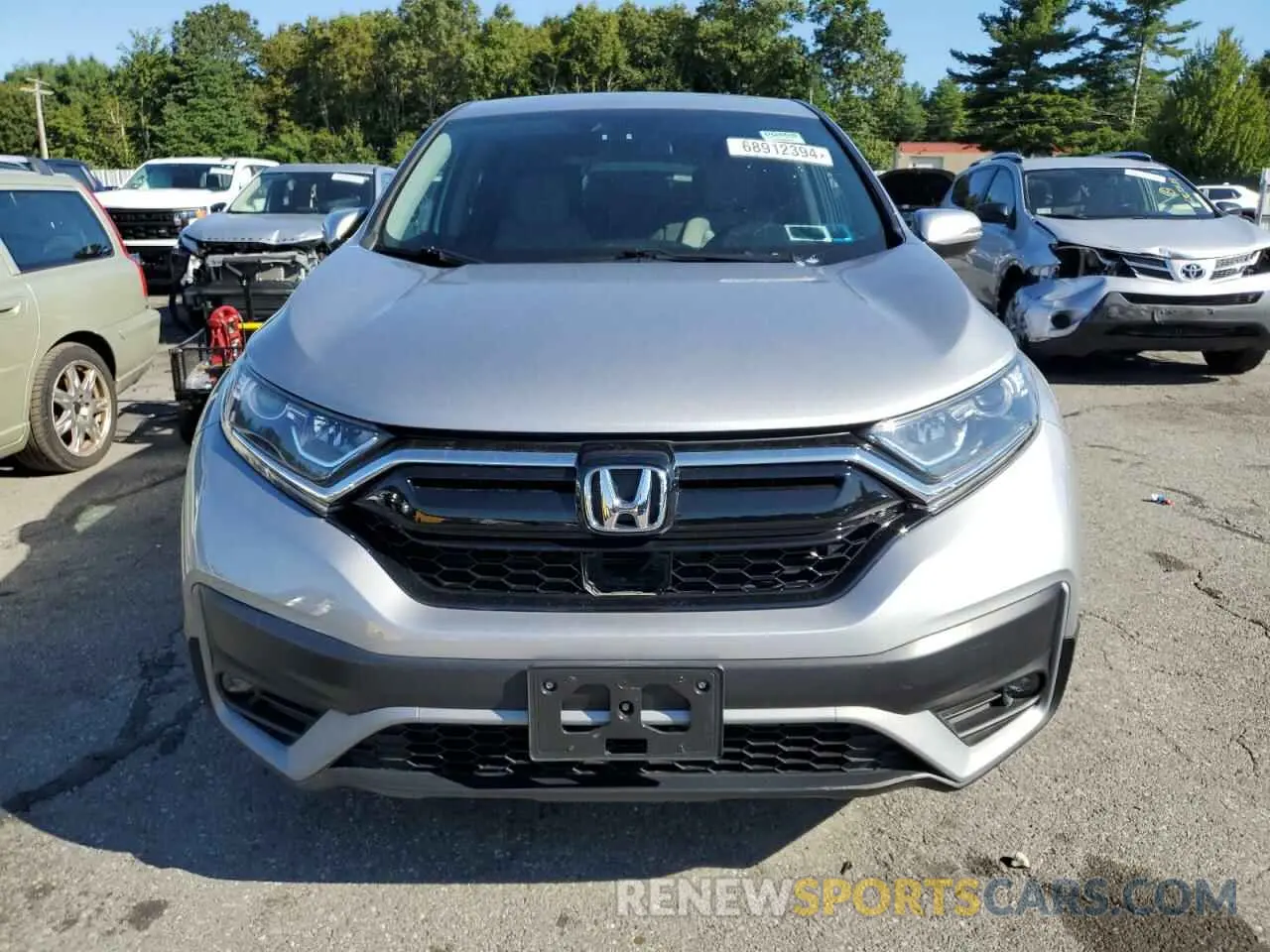 5 Фотография поврежденного автомобиля 5J6RW2H54LL019715 HONDA CRV 2020