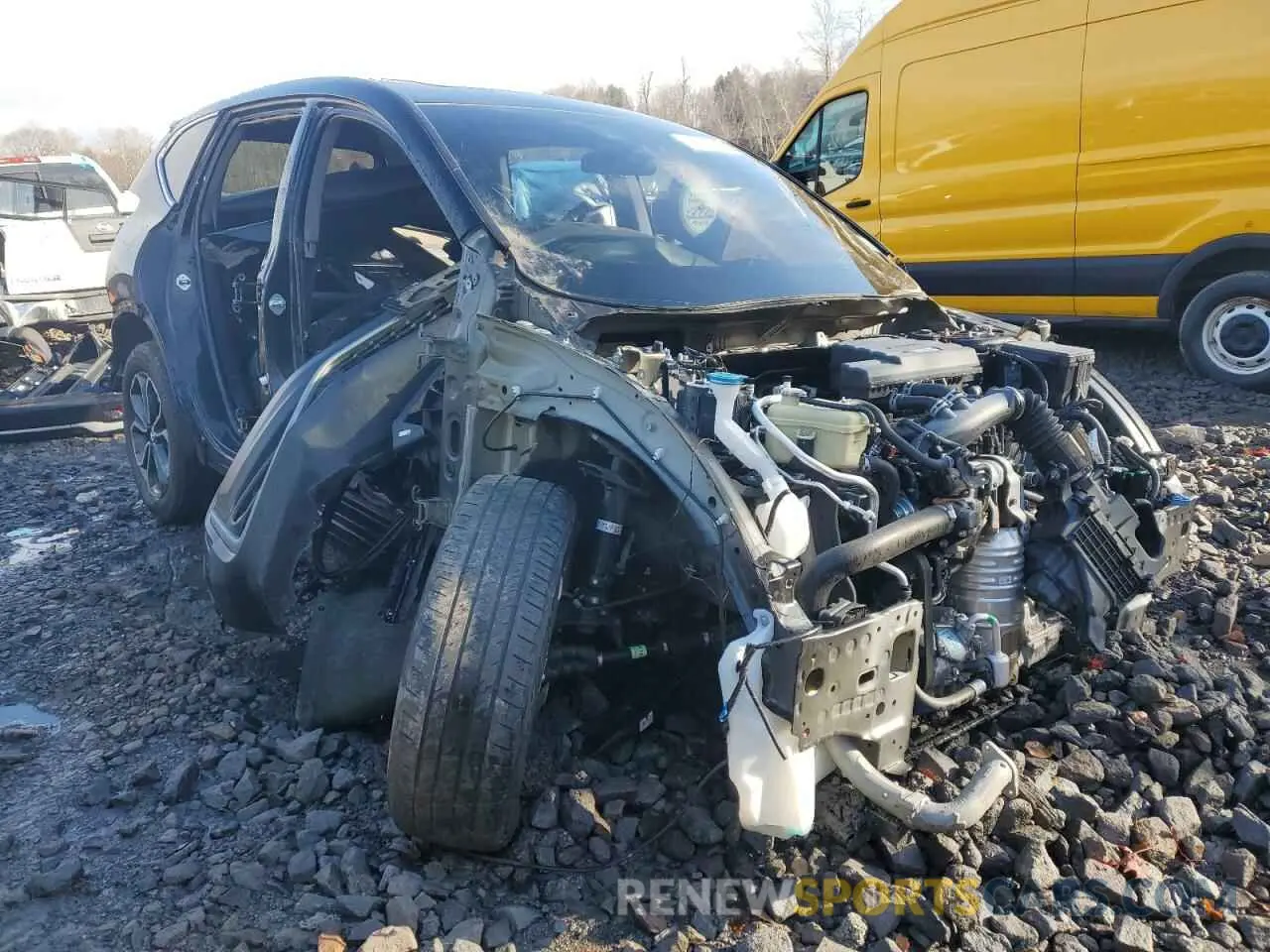 4 Photograph of a damaged car 5J6RW2H57LA021664 HONDA CRV 2020