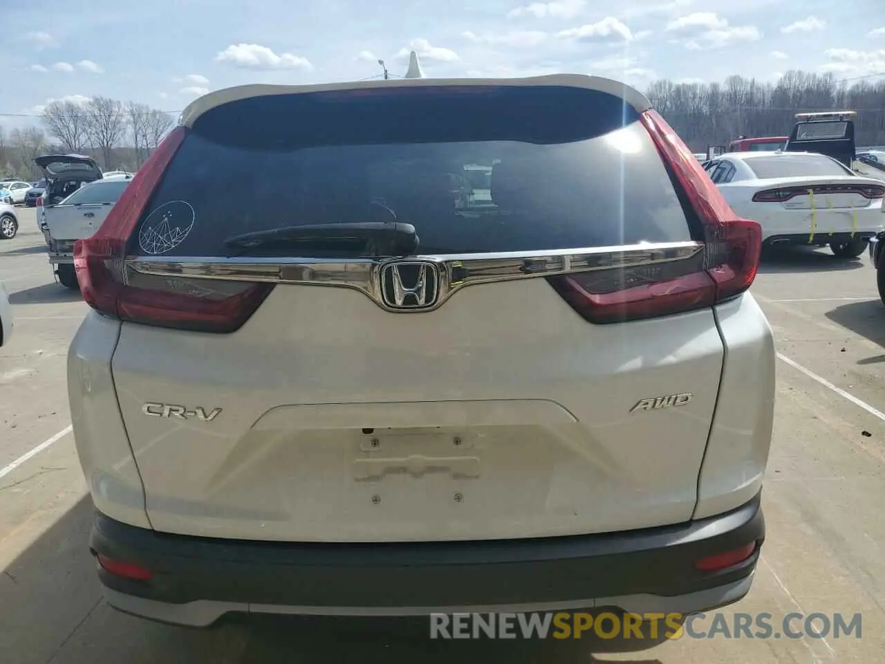 6 Photograph of a damaged car 5J6RW2H57LL041255 HONDA CRV 2020