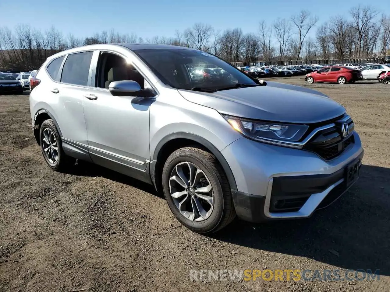 4 Фотография поврежденного автомобиля 5J6RW2H58LA021754 HONDA CRV 2020