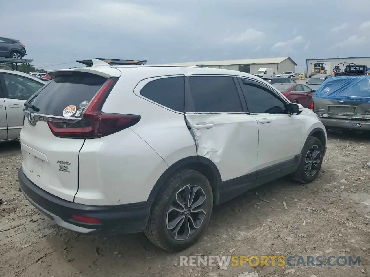 3 Photograph of a damaged car 5J6RW2H58LL041247 HONDA CRV 2020