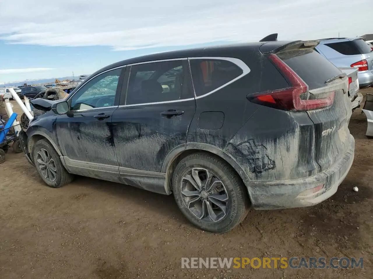 2 Photograph of a damaged car 5J6RW2H59LA014747 HONDA CRV 2020
