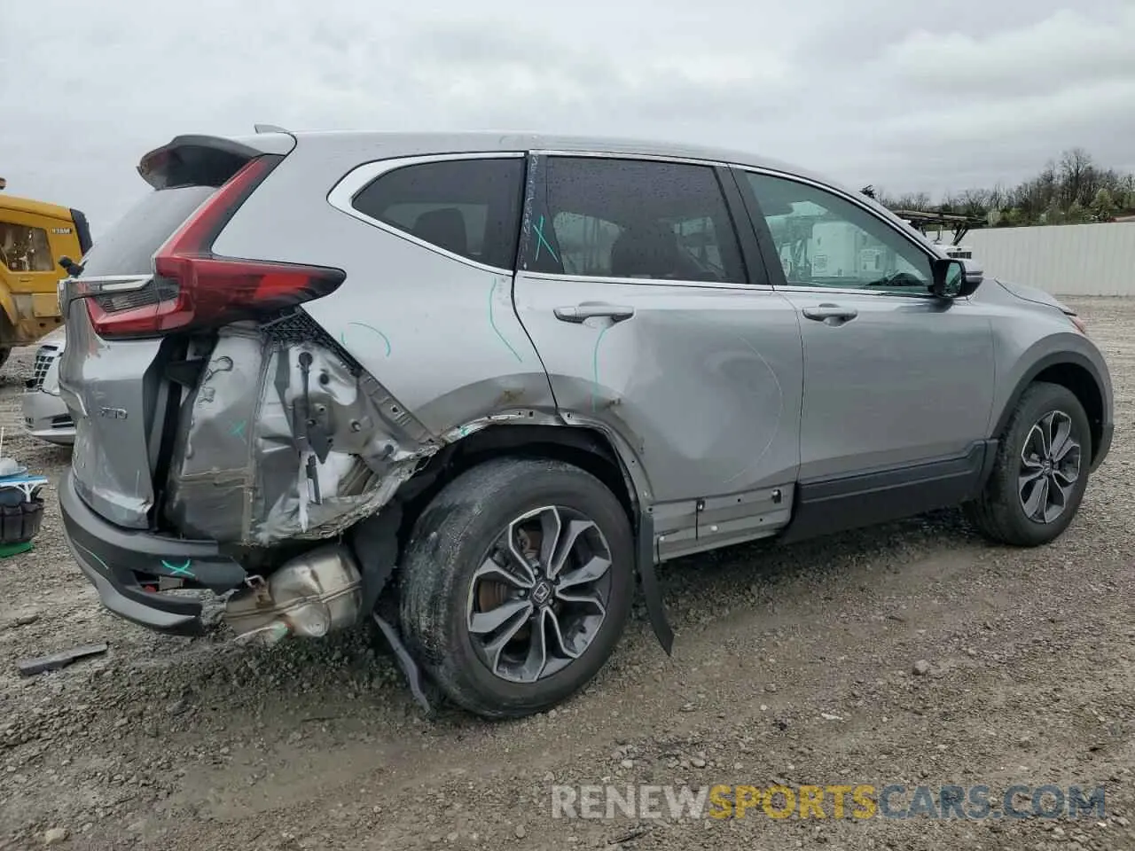 3 Photograph of a damaged car 5J6RW2H59LL041371 HONDA CRV 2020