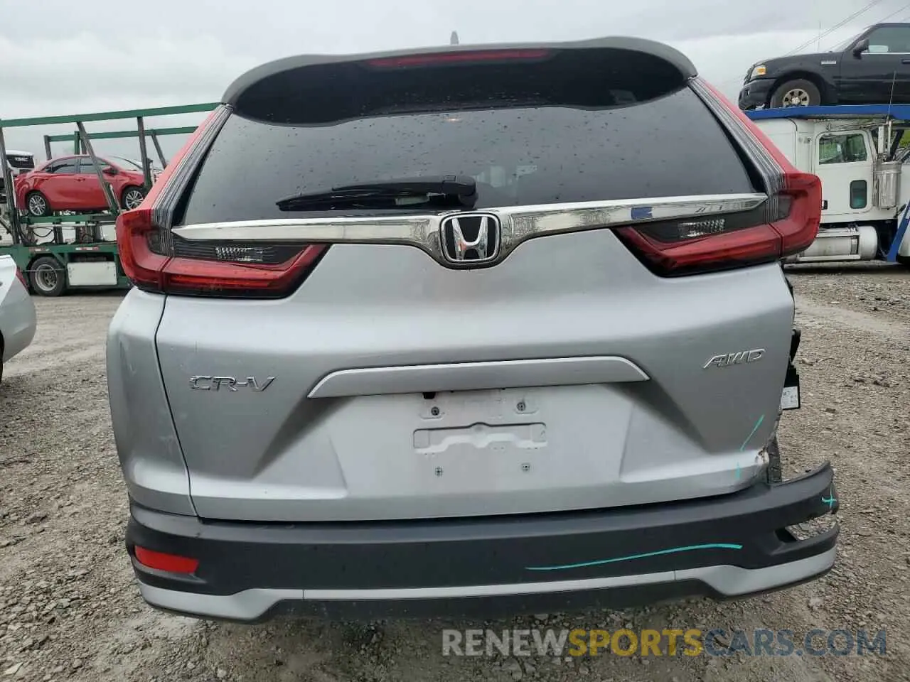 6 Photograph of a damaged car 5J6RW2H59LL041371 HONDA CRV 2020