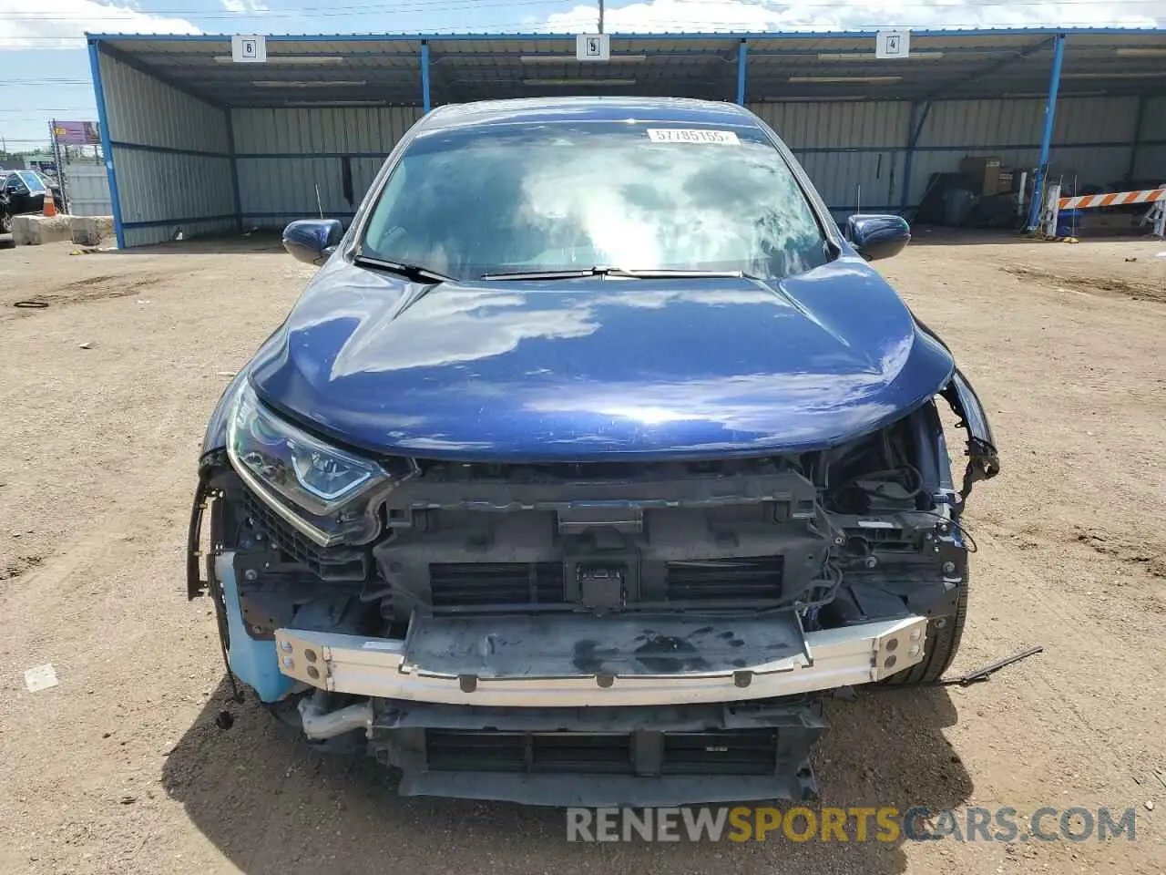 5 Фотография поврежденного автомобиля 5J6RW2H5XLA001344 HONDA CRV 2020