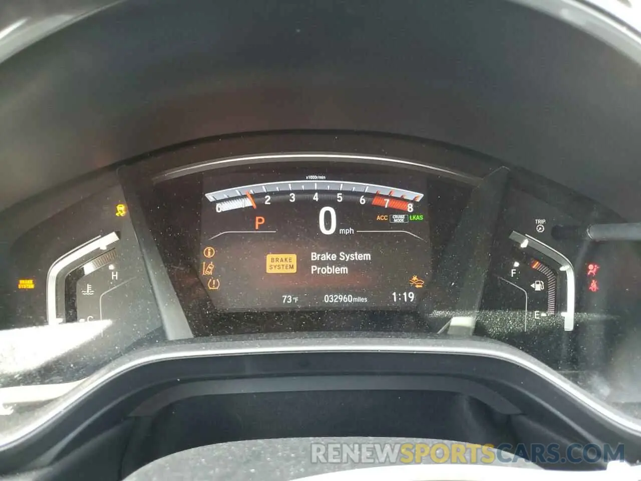 9 Фотография поврежденного автомобиля 5J6RW2H5XLA001344 HONDA CRV 2020