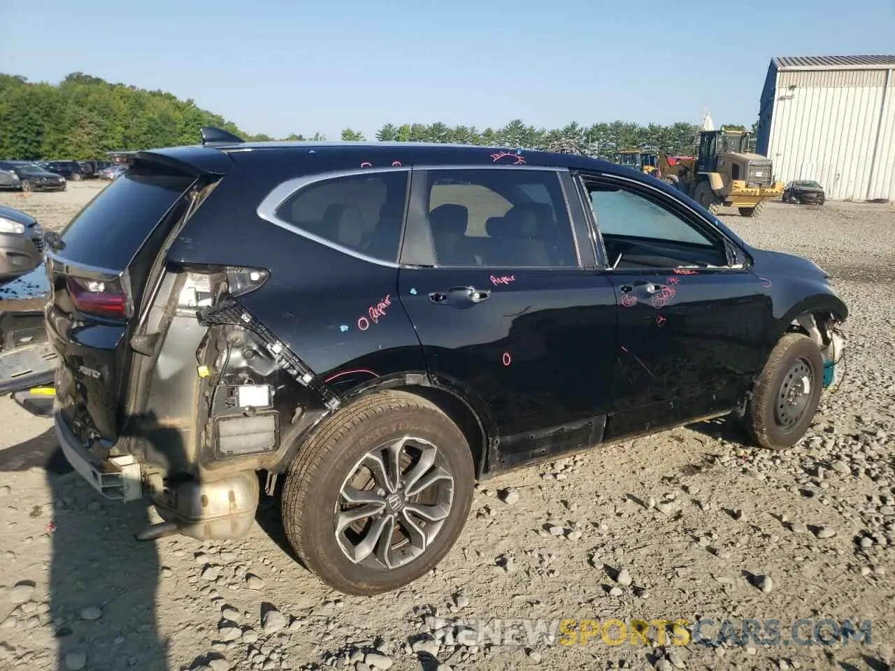 3 Photograph of a damaged car 5J6RW2H5XLA015518 HONDA CRV 2020