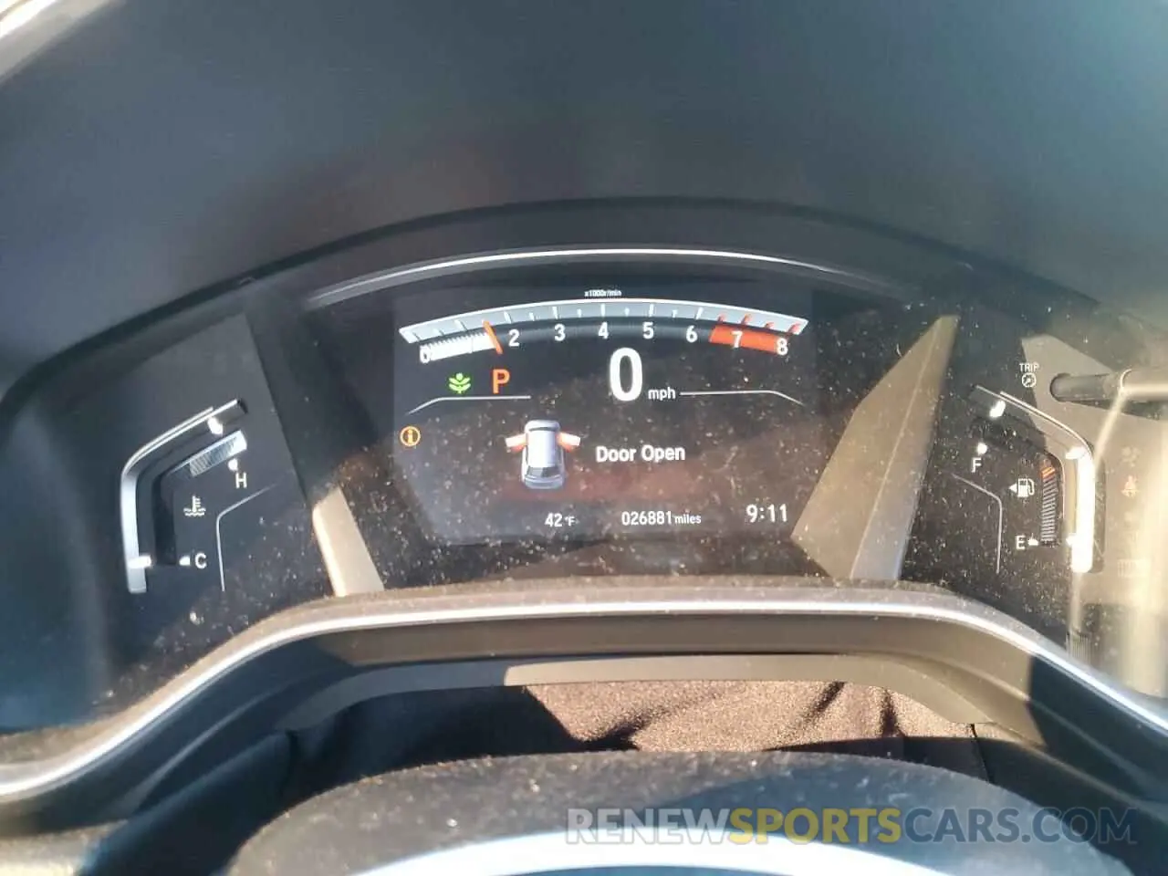9 Фотография поврежденного автомобиля 5J6RW2H5XLL030721 HONDA CRV 2020
