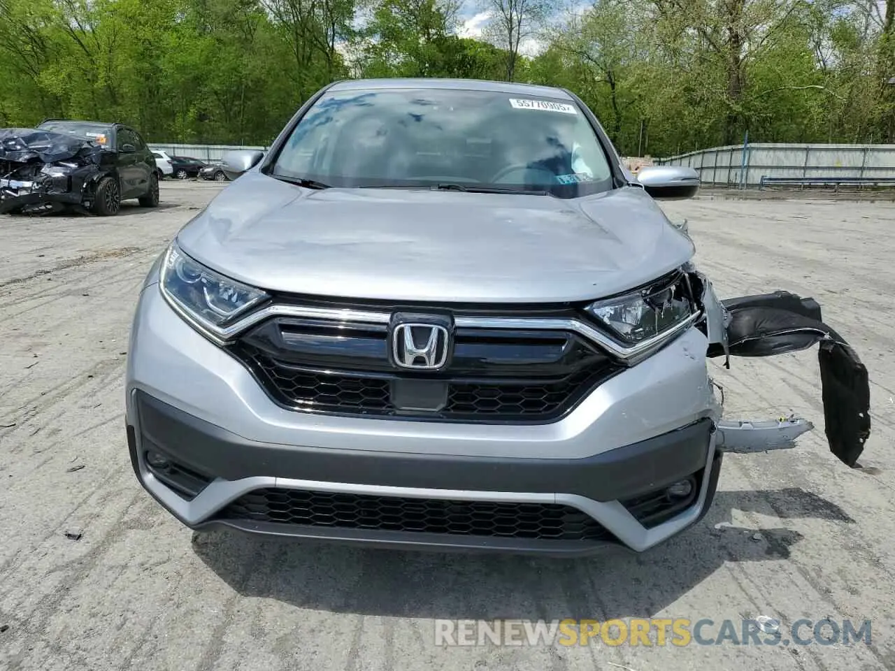 5 Фотография поврежденного автомобиля 5J6RW2H5XLL030735 HONDA CRV 2020