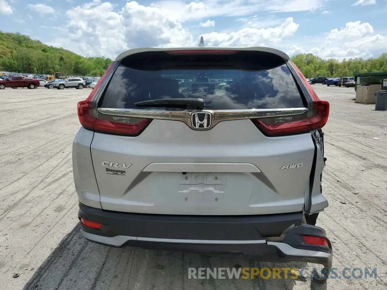 6 Фотография поврежденного автомобиля 5J6RW2H5XLL030735 HONDA CRV 2020