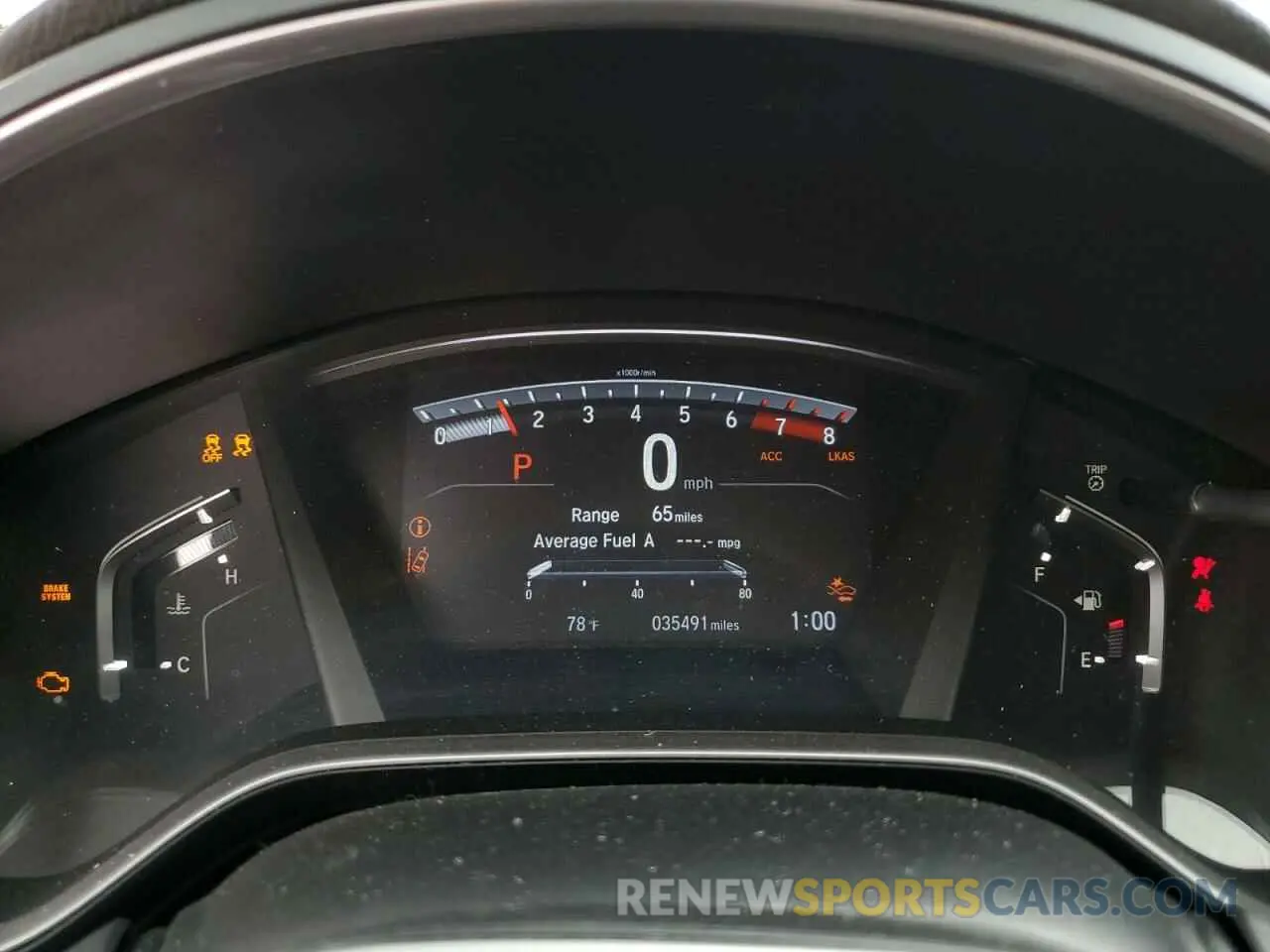 9 Фотография поврежденного автомобиля 5J6RW2H80LL016580 HONDA CRV 2020