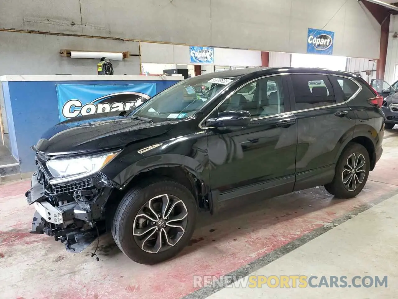 1 Photograph of a damaged car 5J6RW2H80LL047277 HONDA CRV 2020