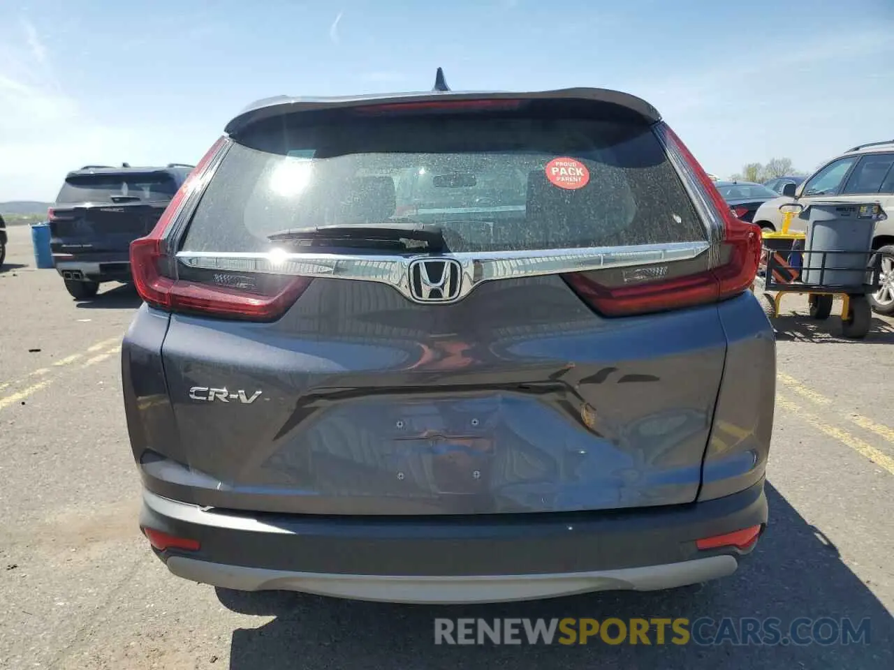 6 Photograph of a damaged car 5J6RW2H81LA016843 HONDA CRV 2020