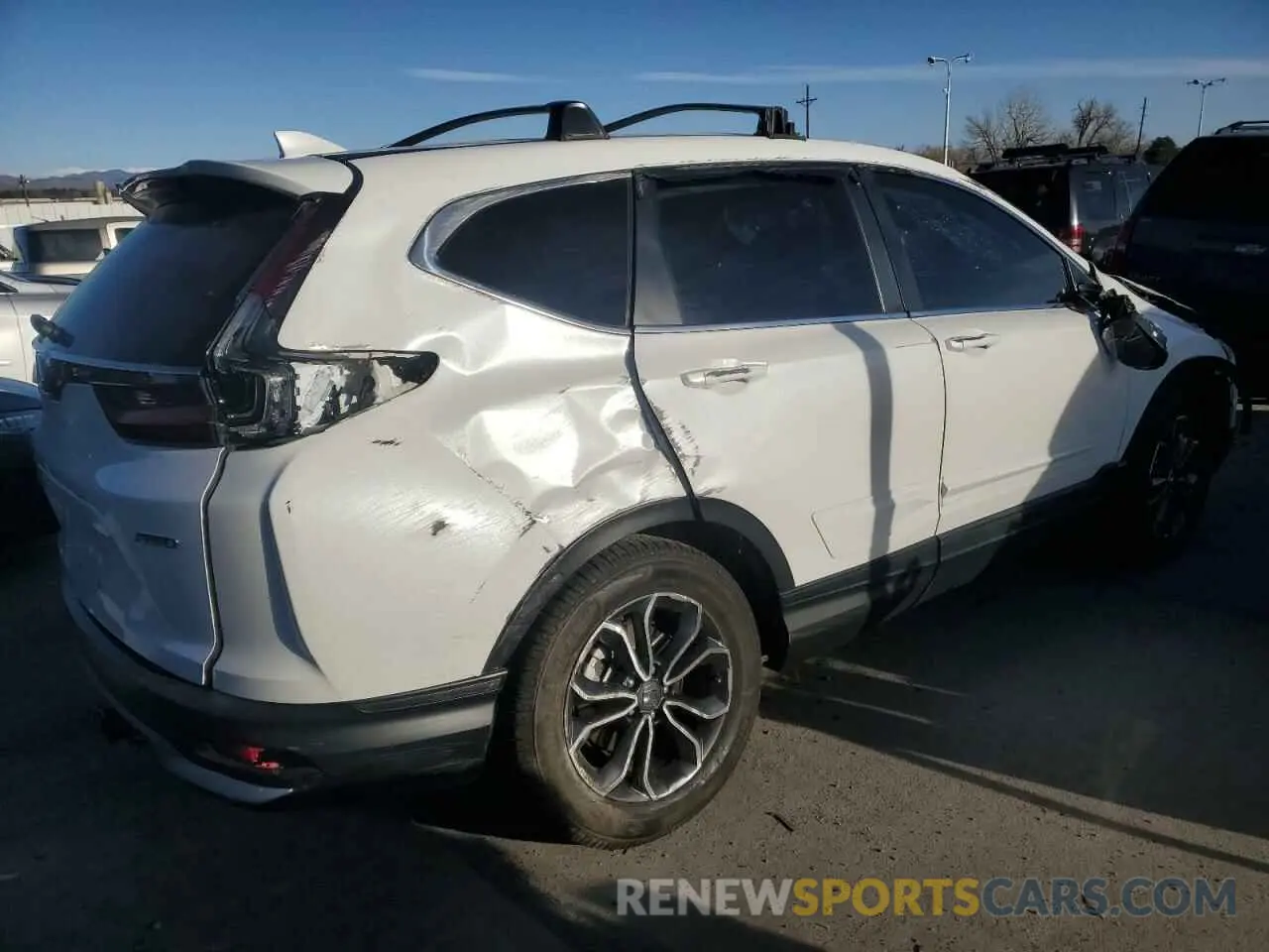 3 Photograph of a damaged car 5J6RW2H84LA012981 HONDA CRV 2020